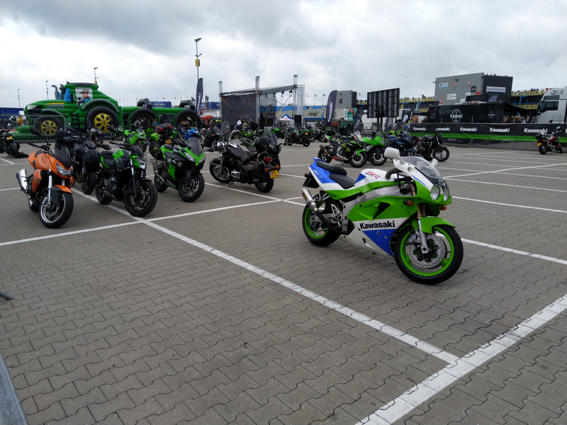 kawasaki green is a thing of beauty